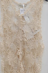 SWAYING/KNIT handmade crochet cardigan SW24SS1T33 apricot